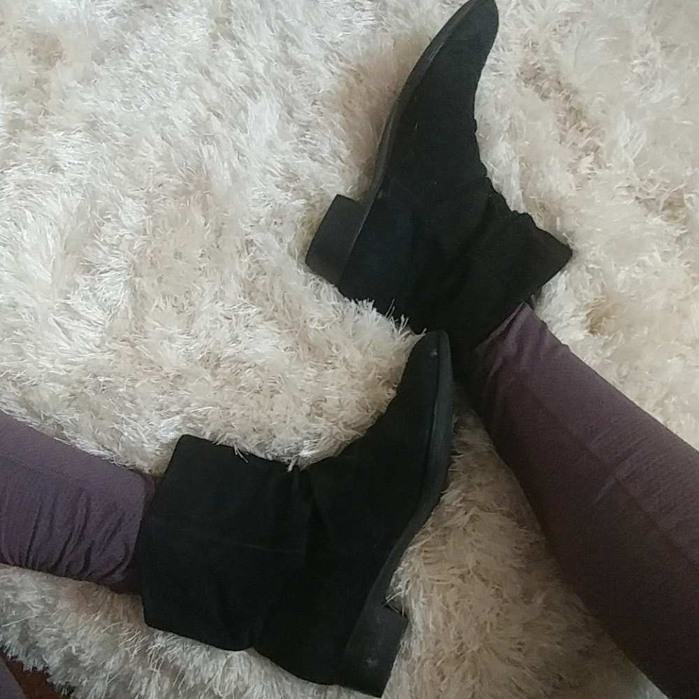 Black Slouch Booties - image 1